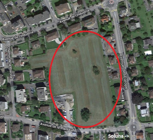 Un nouveau projet immobilier est à l'enquête sur le "Pré à Djeva" à Monthey